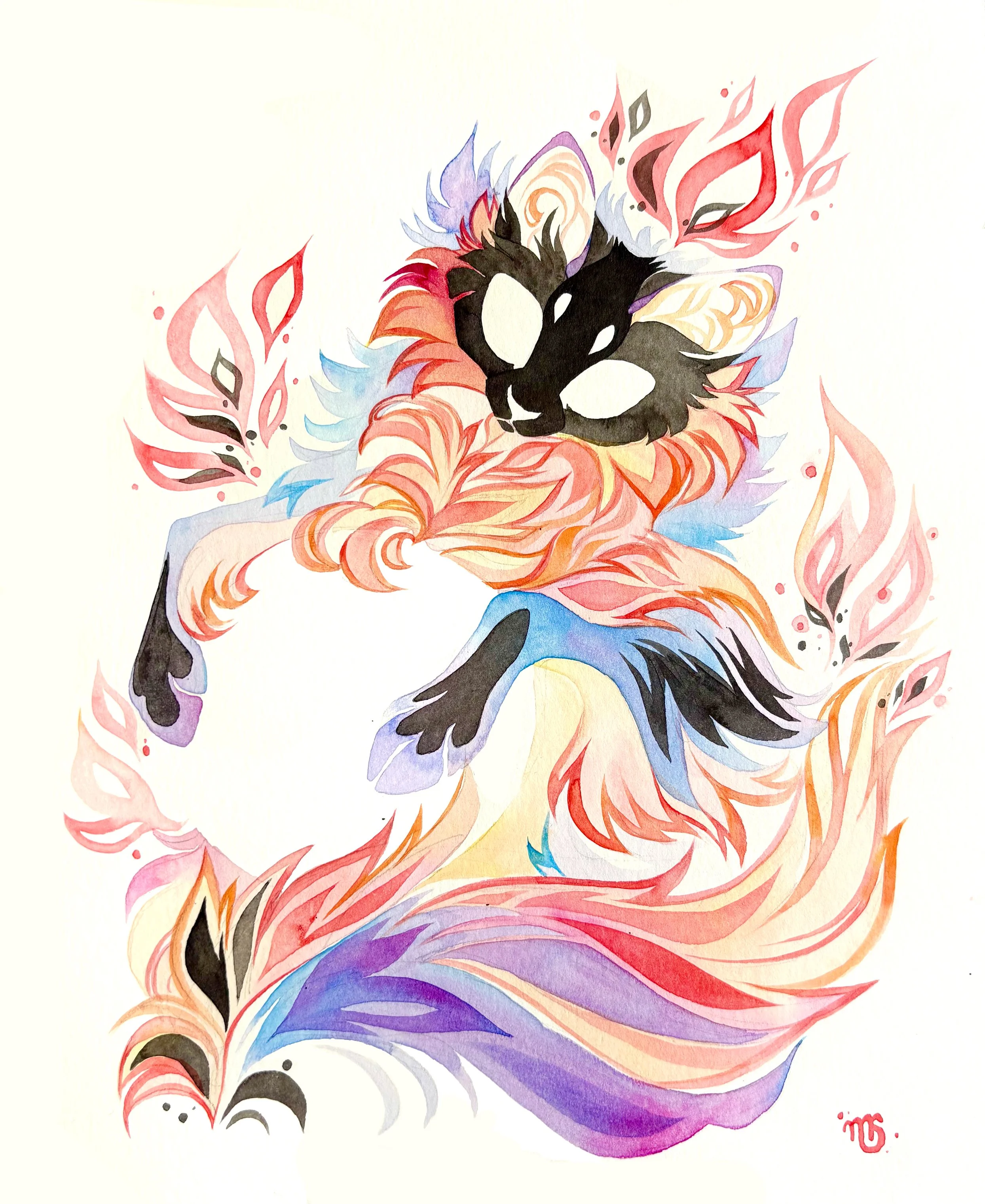 Moon Cat — the artwork of meg shriber